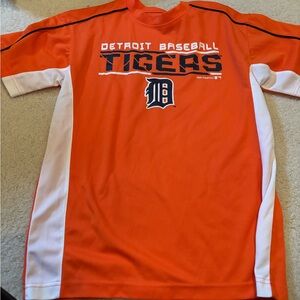 Detroit Tigers Kids Orange and White Jersey